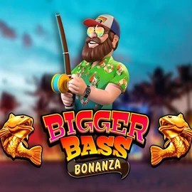 Bigger Bass Bonanza casino game by Pragmatic Play – featured logo at SkyHills Casino