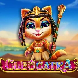 Cleocatra logo by Pragmatic Play at SkyHills Casino