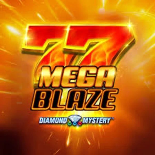Diamond Mystery Mega Blaze slot visual from Greentube available on sky-hills-casino.com