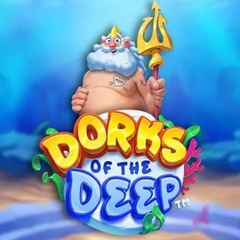 Dorks of the Deep online game logo by Hacksaw Gaming on sky-hills-casino.com