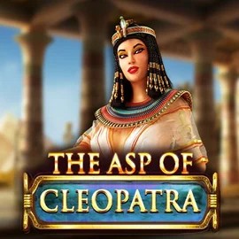 The Asp of Cleopatra slot logo by Red Rake Gaming at SkyHills Casino