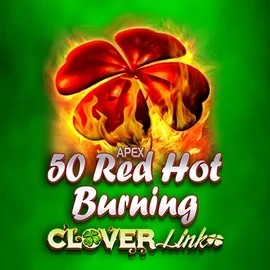 Enjoy 50 Red Hot Burning Clover Links by Novomatic – logo hosted on sky-hills-casino.com