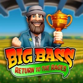 Big Bass Return to the Races by Pragmatic Play, showcased at sky-hills-casino.com – game logo