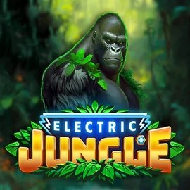 Electric Jungle logo by Atomic Slot Lab at SkyHills Casino