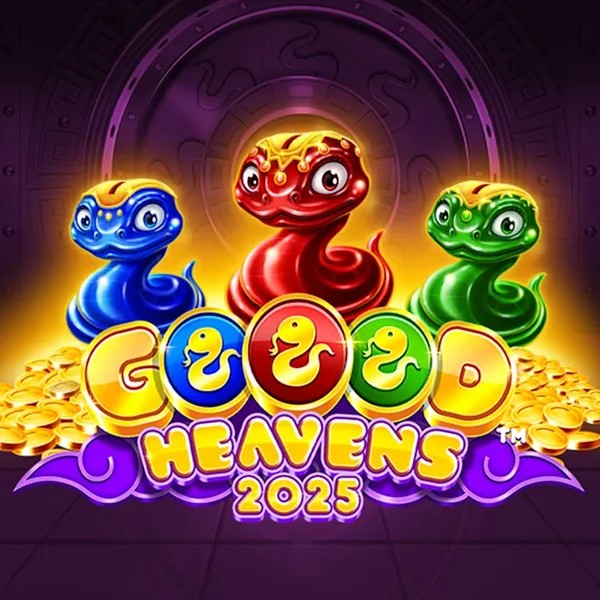Goood Heavens logo by Rarestone Gaming at SkyHills Casino