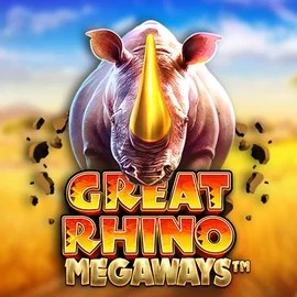 Great Rhino Megaways by Pragmatic Play, showcased at sky-hills-casino.com – game logo