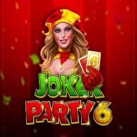 Joker Party 6 logo by Greentube at SkyHills Casino