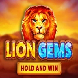 Lion Gems Hold and Win game by Playson – logo hosted on SkyHills Casino