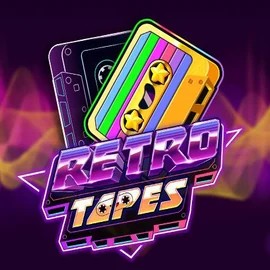 Retro Tapes logo by Push Gaming SkyHills Casino